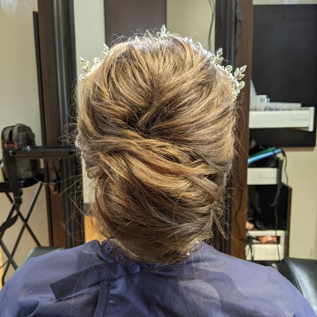 Just had my hair and makeup trial! 2