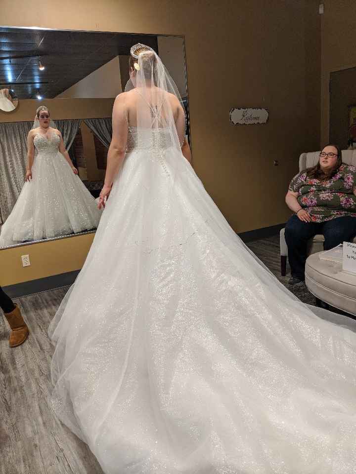 Cleaning wedding dress! - 1