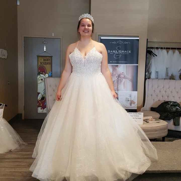 Lost too weight for my dress - 1