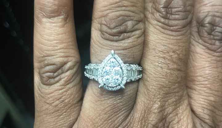 My Ring!  I cried when I got it!