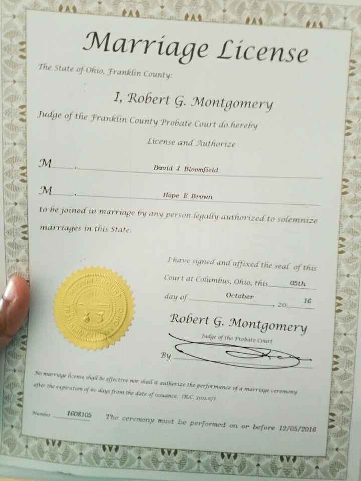 November brides and grooms! One month!