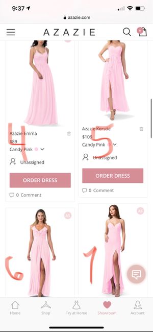 Bridesmaids Dresses - Need help deciding! Please vote which one! 2