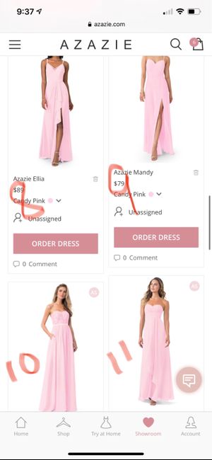 Bridesmaids Dresses - Need help deciding! Please vote which one! 3