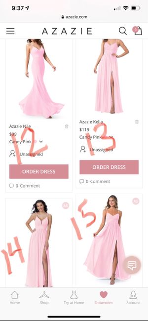 Bridesmaids Dresses - Need help deciding! Please vote which one! 4