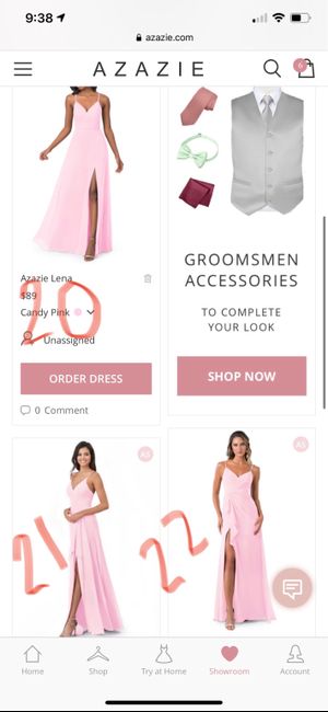Bridesmaids Dresses - Need help deciding! Please vote which one! 6