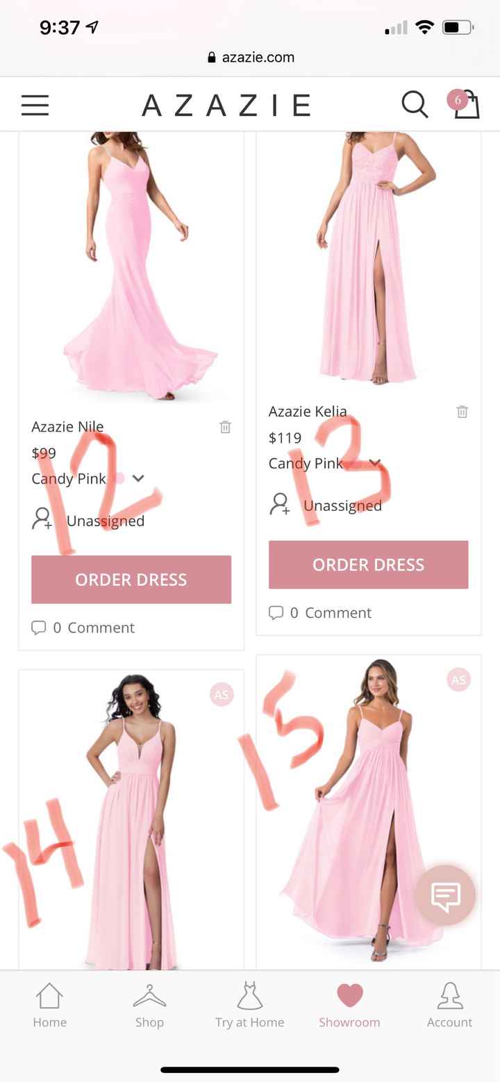 Bridesmaids Dresses - Need help deciding! Please vote which one! - 4