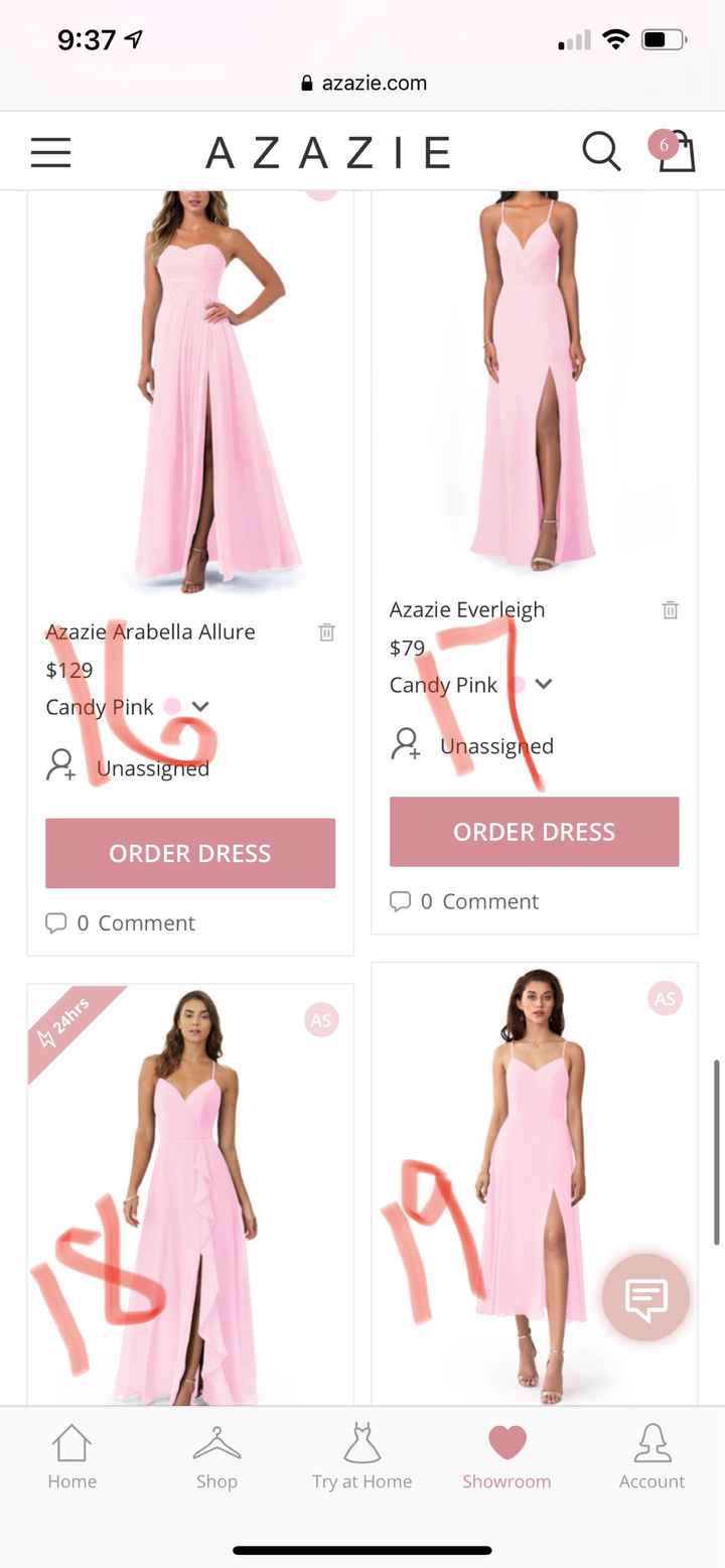 Bridesmaids Dresses - Need help deciding! Please vote which one! - 5