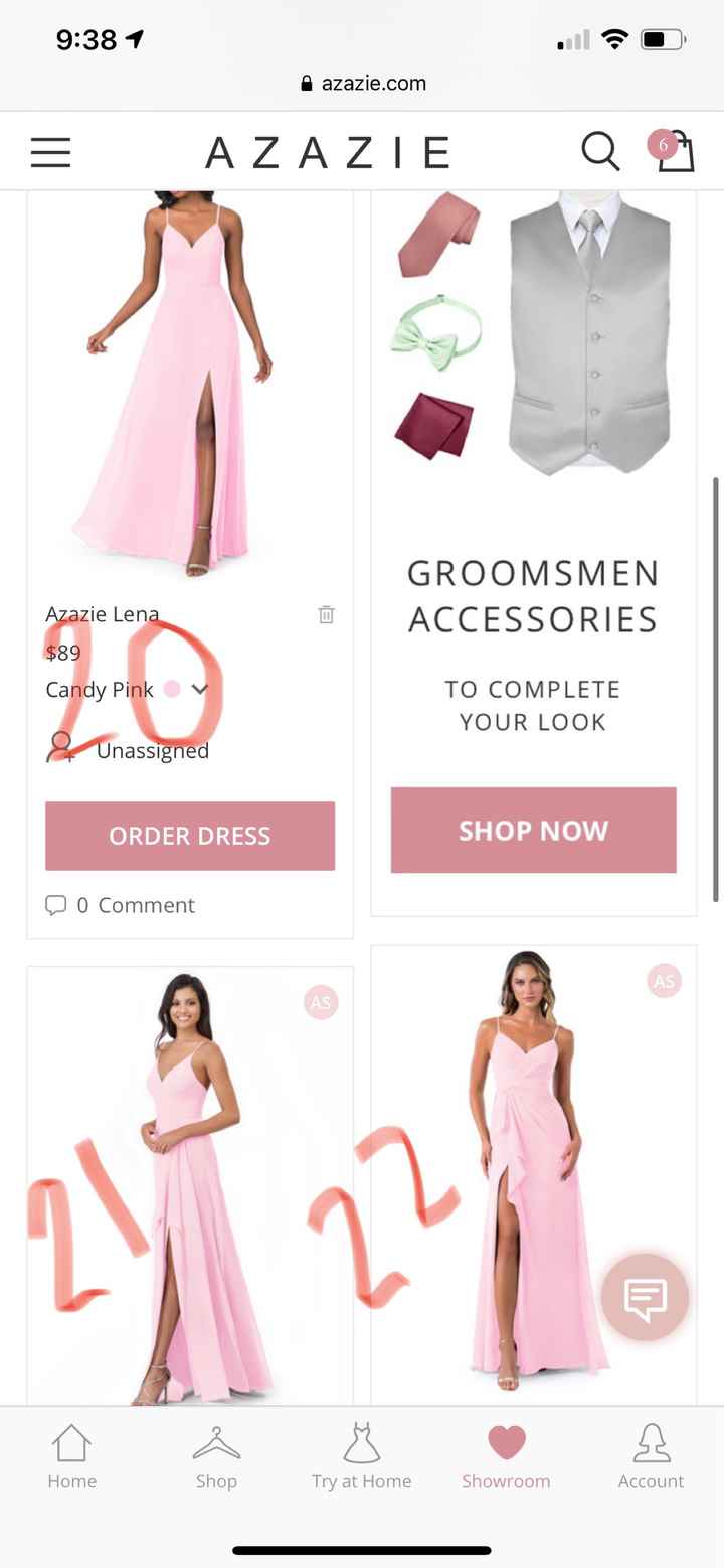Bridesmaids Dresses - Need help deciding! Please vote which one! - 6