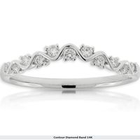 What kind of wedding band for a 3 stone engagement ring?