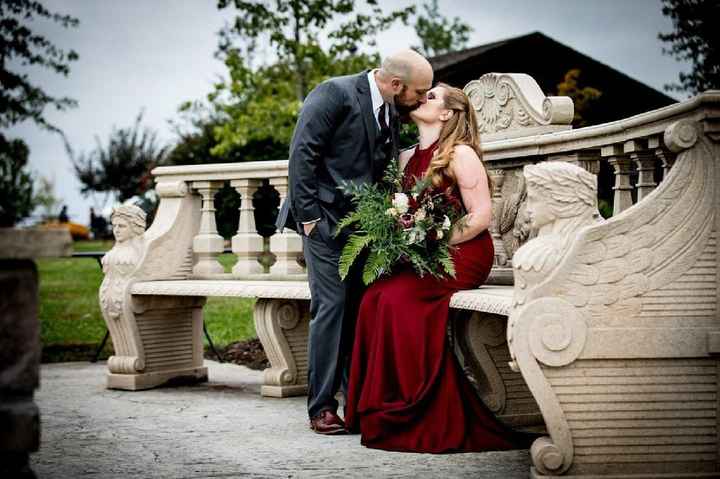 Bam! October 13th, vineyard wedding in Missouri - 8