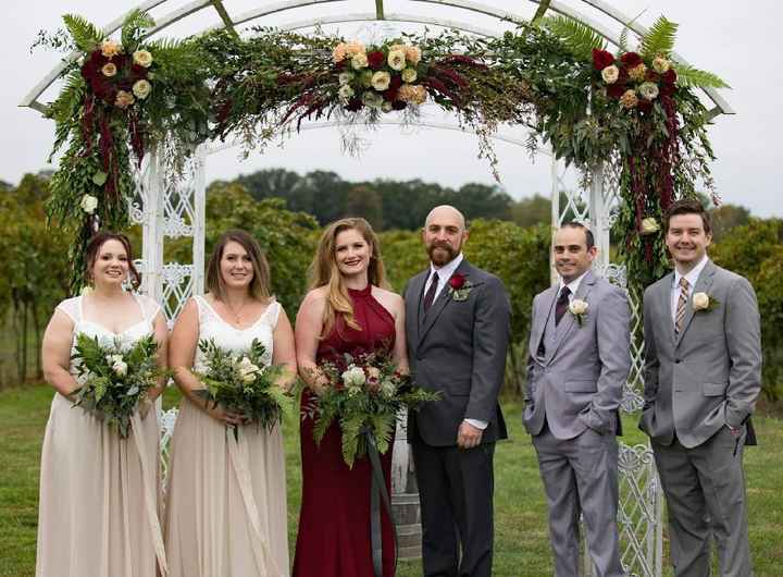 Bam! October 13th, vineyard wedding in Missouri - 9