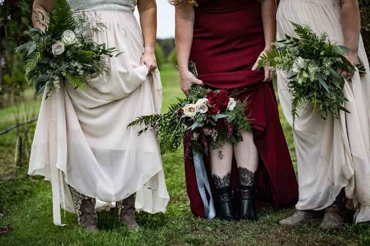 Bam! October 13th, vineyard wedding in Missouri - 11
