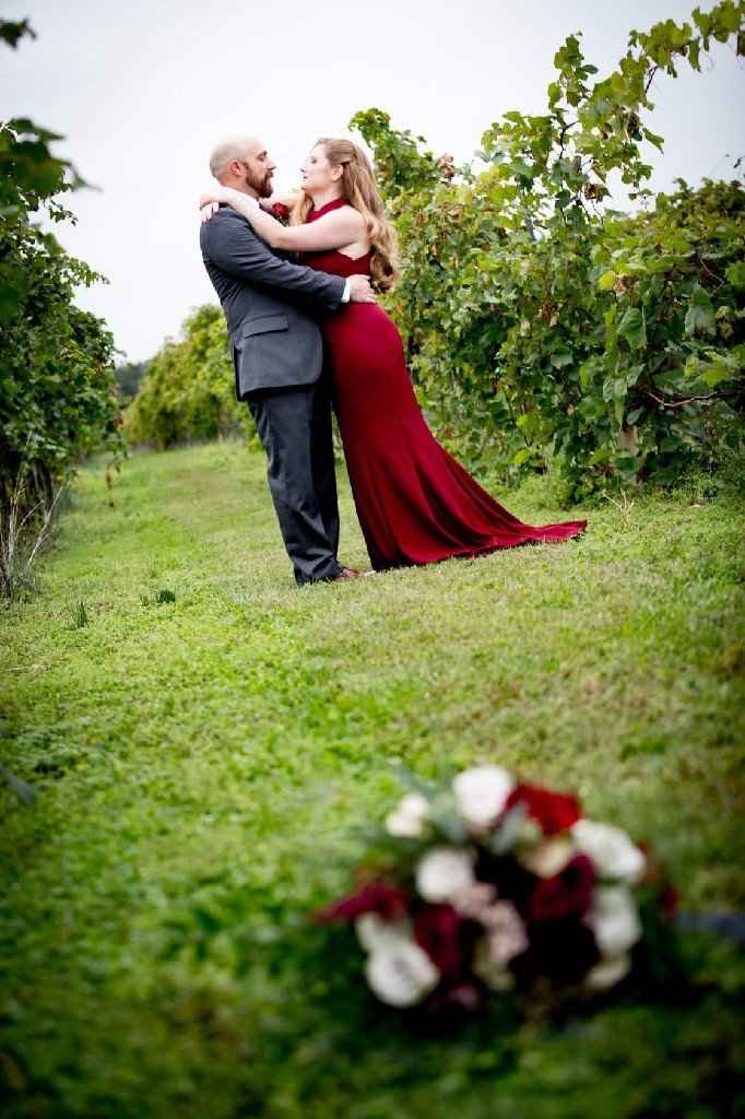 Bam! October 13th, vineyard wedding in Missouri - 13