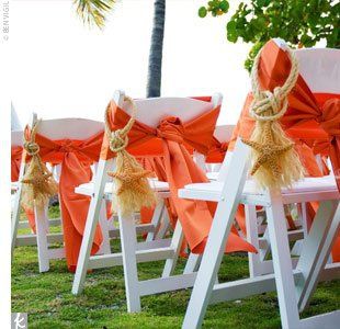 Need help finding beach type wedding decor