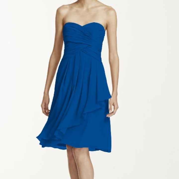 Said yes to the BM dress