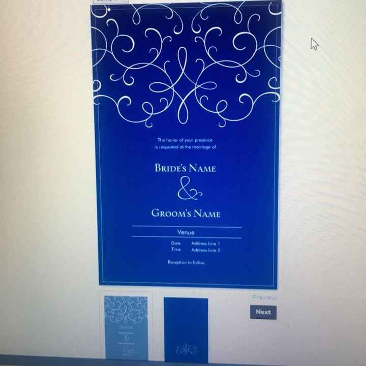 Just ordered invites!!!!