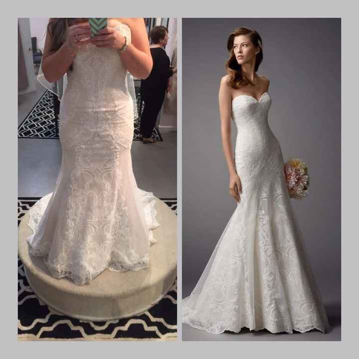 Any plus size brides think they rock their dress better than the model?