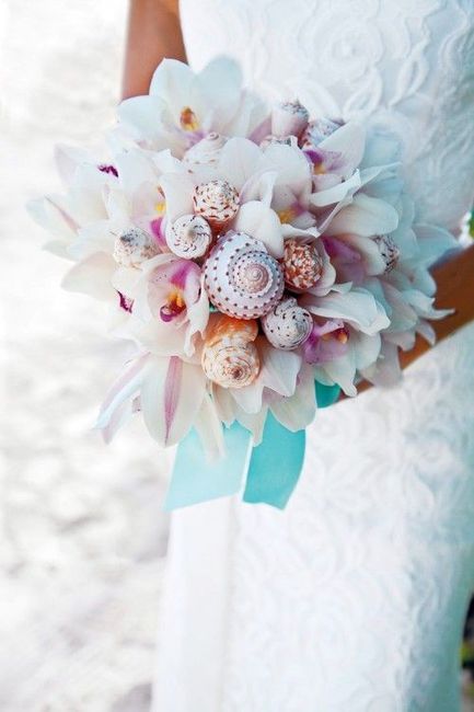 Sea shell bouquets - 2