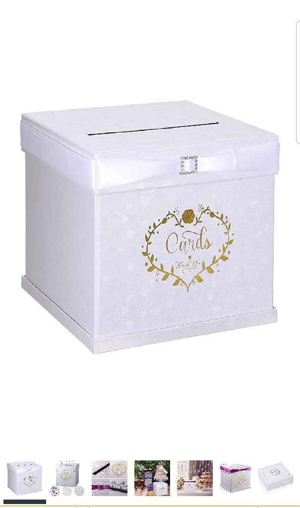 What are you using as a card box? - 1