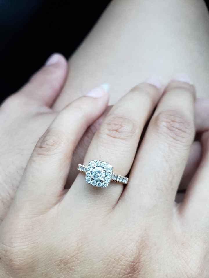 🗣 Rose Gold Rings - 1