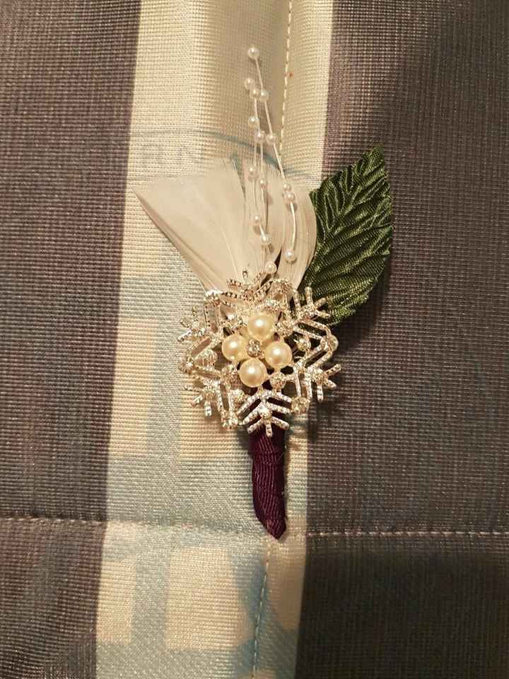 Boutineere for groom
