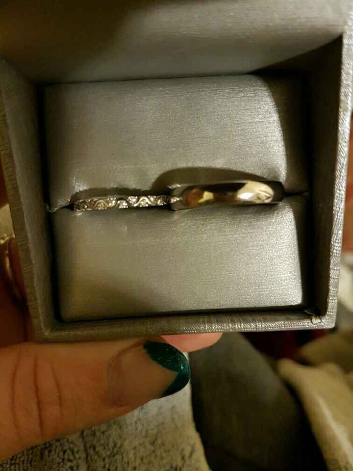 Picked up ring