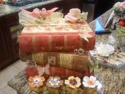 My DIY cardholder box & favors, pics :)