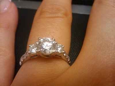 did you pick out your own engagement ring? (post pics)