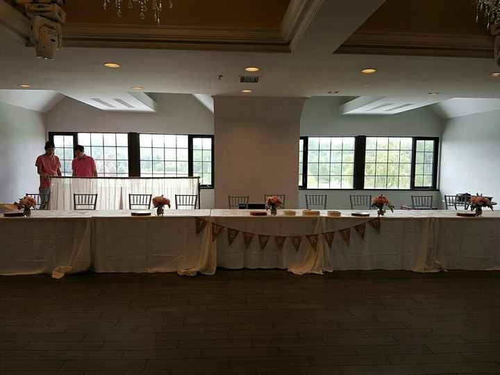 Need opinions on centerpiece and table decor
