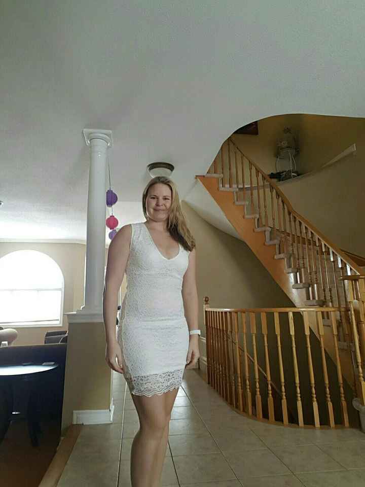 Reception dress