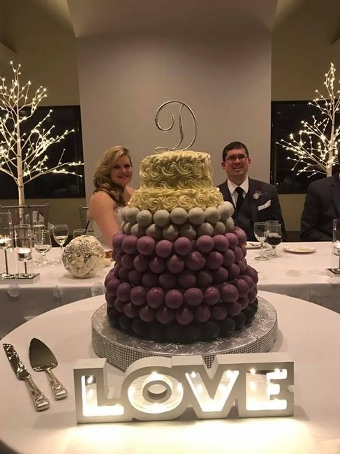 Tell me about your wedding cake
