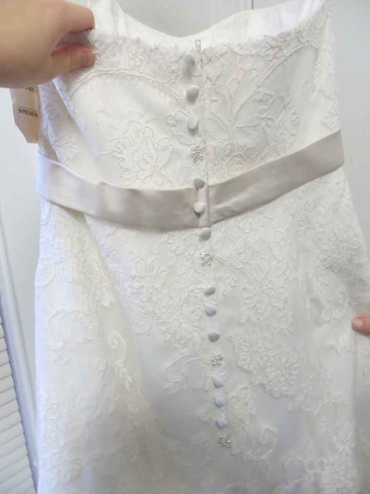 Said yes to the dress!