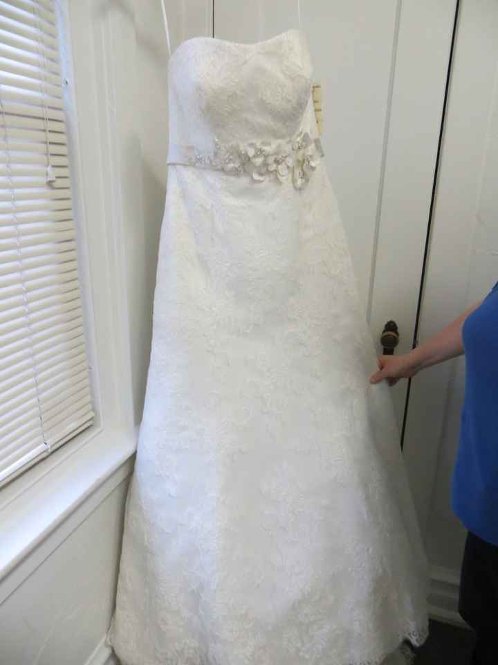 Said yes to the dress!