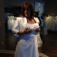 HELP PLEASE! Bolero Jacket - does the material have to match the dress?