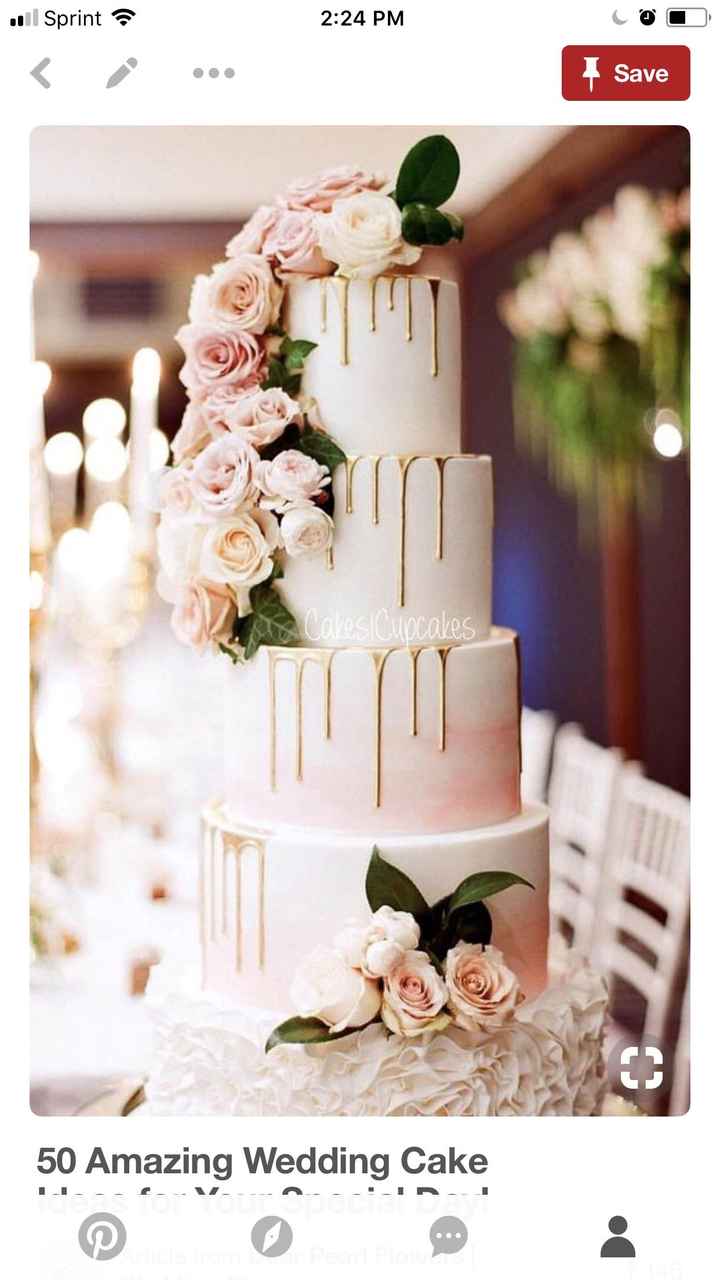 Show me your wedding cake/ wedding cake inspo! - 1