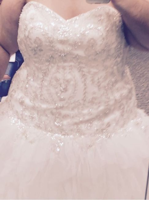 Full figured bride found her dress!