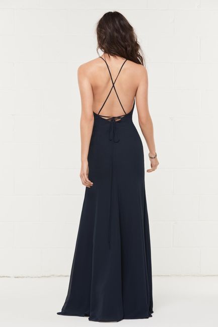 Back of dress