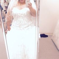 Full figured bride found her dress!