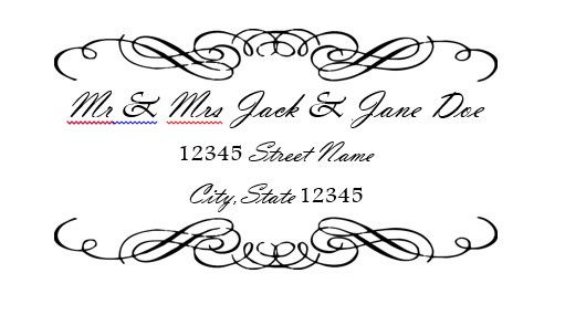 Addressing Invitations