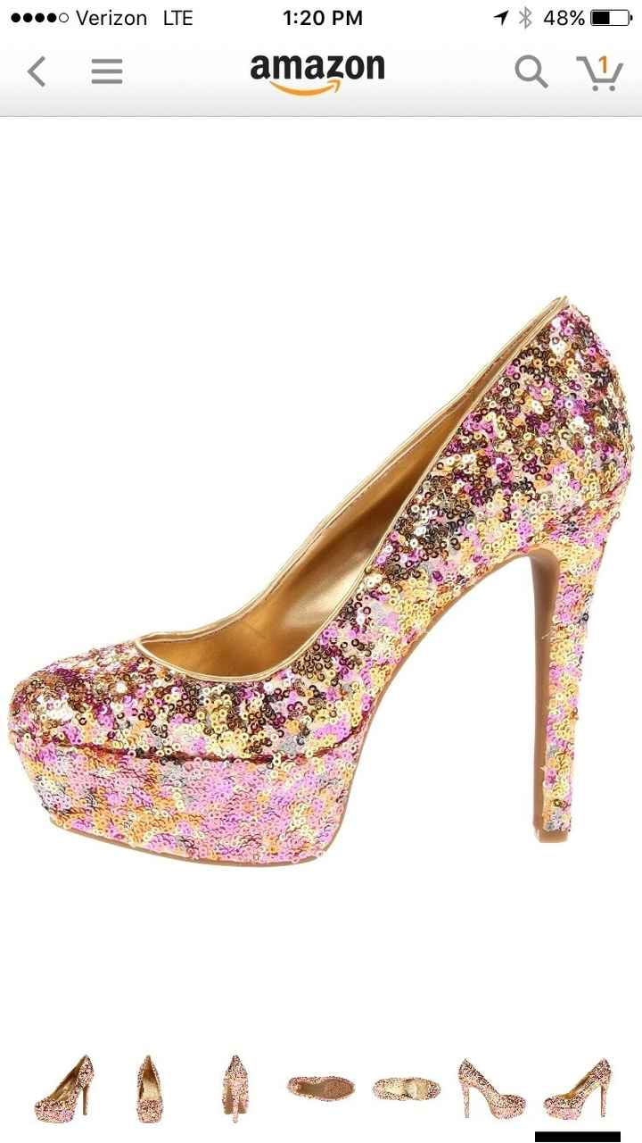 My wedding shoes are here!   (Thanks E-Tex!) Let's see yours!