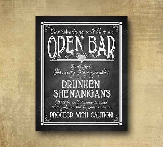 Open Bar Templates?