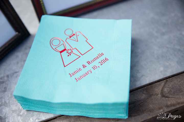 Personalized napkins