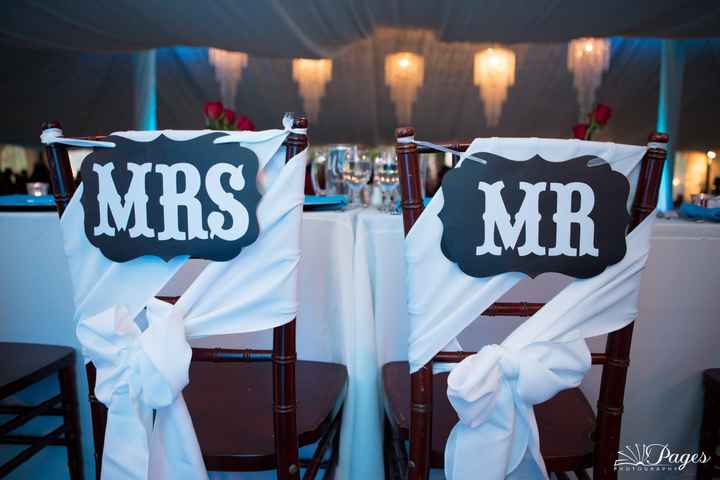 Bridal party table ideas