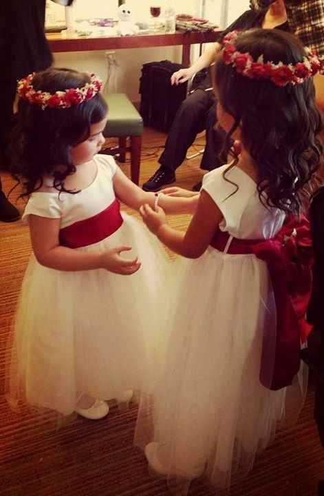 Lets see those dresses...FLOWER GIRL DRESS that is!