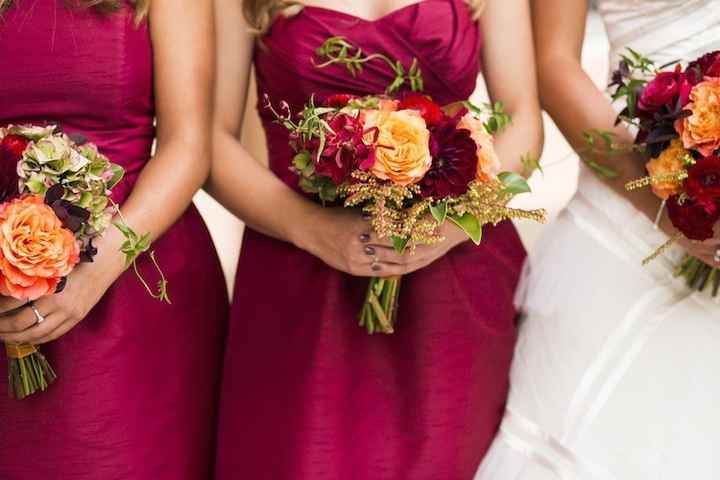 Color scheme/flower girl dresses