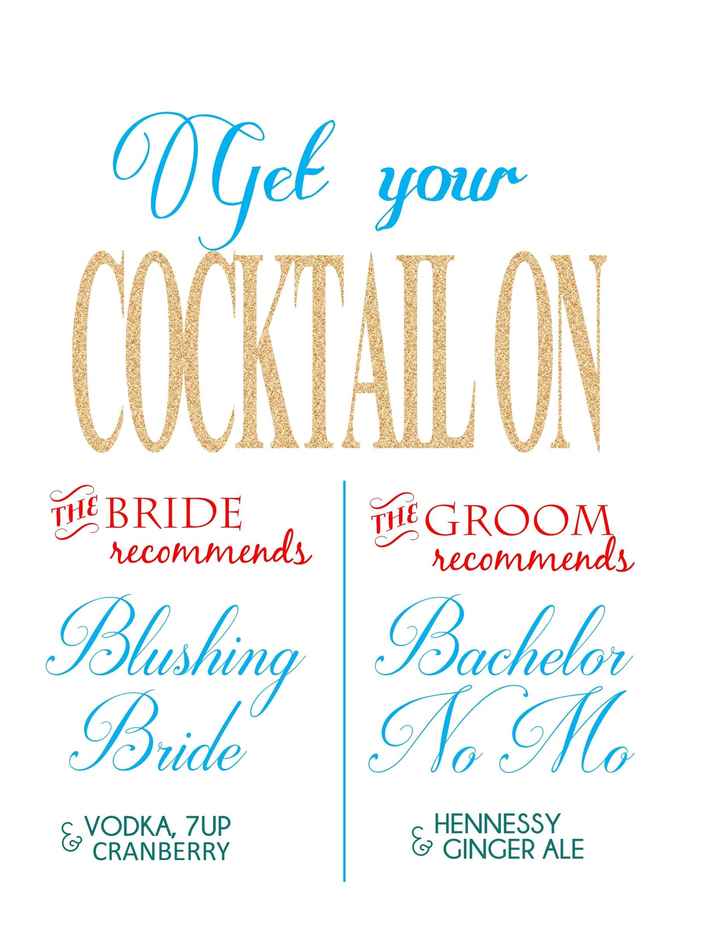 Signature drink question