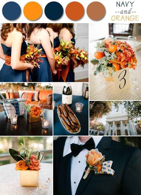 Fall wedding colors