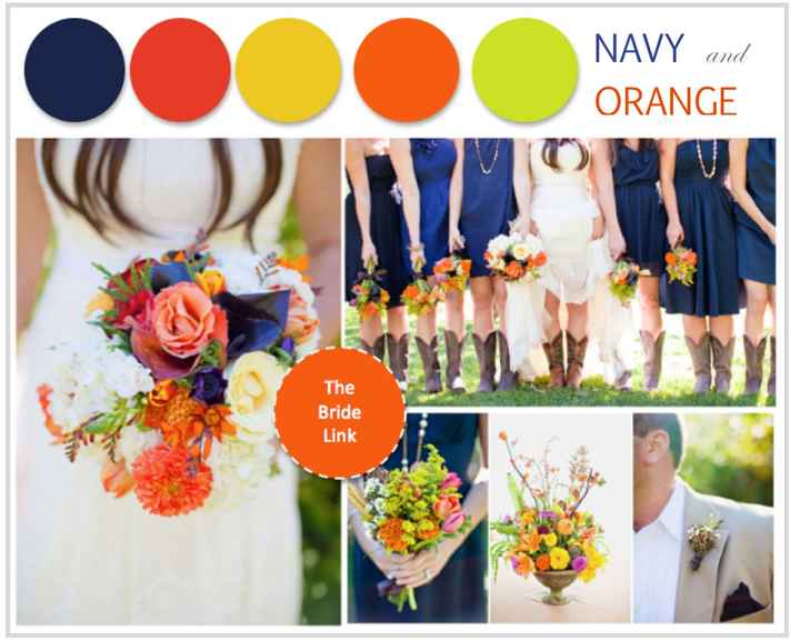 Fall wedding colors