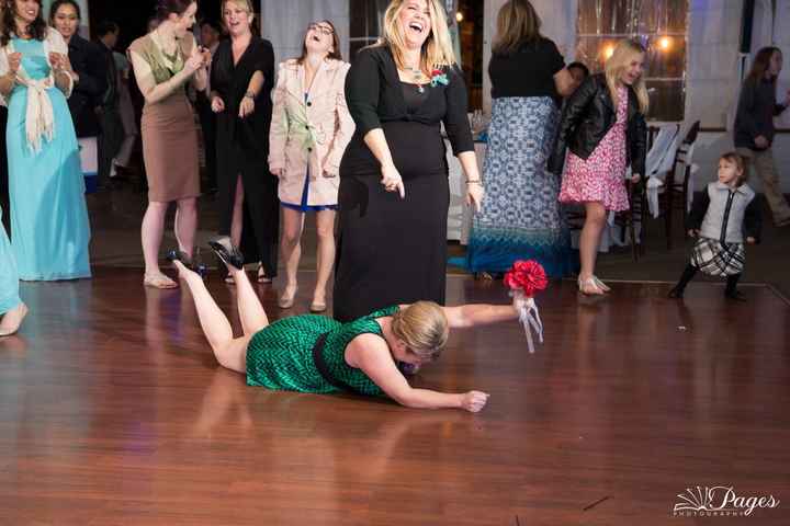Catching the bouquet (my fav photo from my best friends wedding)