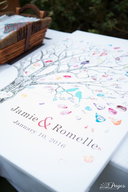 Show me your non traditional guest book! Or your inspiration!